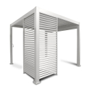 MIRADOR Lamellenwand Weiss für Pergola 300cm